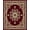 Maroon, Pattern 1, variant on ODIKA 2x3 Machine Washable Non-Slip Area Rug, Luxurious Medallion Swirl Vintage Distressed Elegant Decorative High Traffic Rug, Maroon, 530366