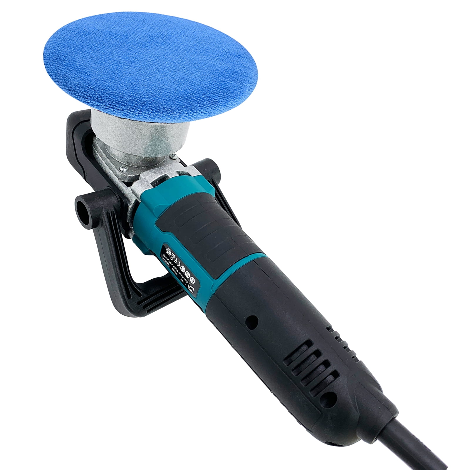 iMeshbean 6-Inch 800W Car Polisher, 6 Variable Speed 8mm Dual Action(DA) Random Orbit Car Buffer Polisher Sander with Handle, Car Detailing Waxer Kit, 4600RPM, Sanderpaper for Car Polishing&Waxing