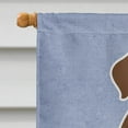 thumbnail image 3 of Carolines Treasures BB5637CHF Chocolate Labrador Welcome Flag Canvas House Size, 3 of 4