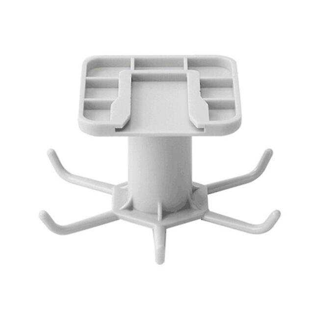 Gancho de almacenamiento de cocina giratorio 360, estante de almacenamiento montado en la pared, colgador de baño, espátula, cuchara, utensilios de cocina
