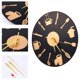 thumbnail image 5 of EeaseMX Reloj de pared creativo, decorativo y moderno, ideal para colgar en casa o restaurante (como se muestra)., 5 of 7