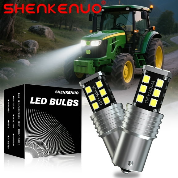For John Deere Lx255 Lx266 Lx277 Lx279 Lx280 Lx289 Tractor 2x Headlight Led Bulbs