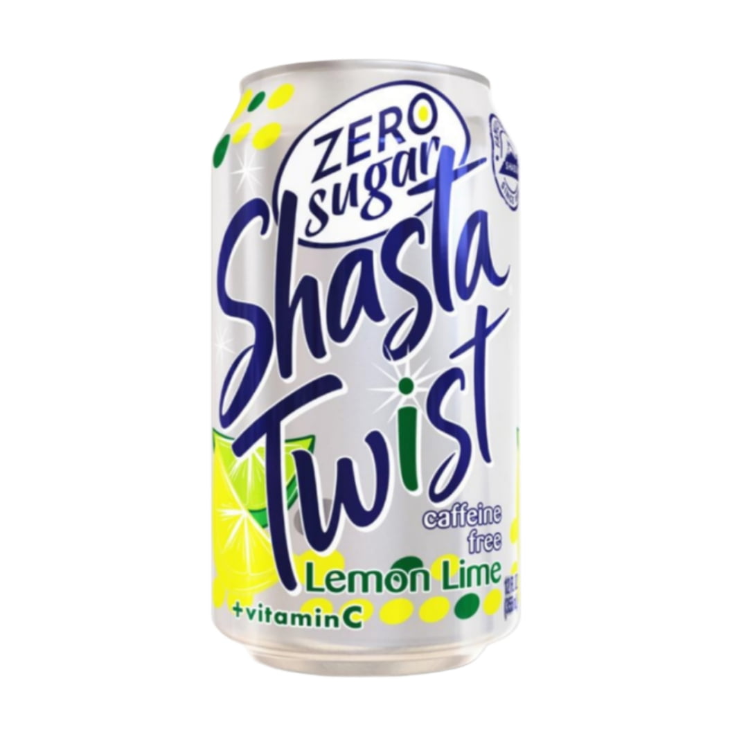 Shasta Zero Sugar Twist Soda - 24 Cans