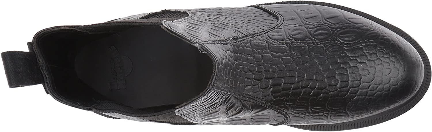 dr martens flora croc black