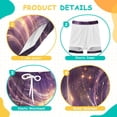 thumbnail image 3 of joogoo Galaxy Glitter Boys Swim Trunks Beach Swimsuit Shorts Boxer 7Y, 3 of 8