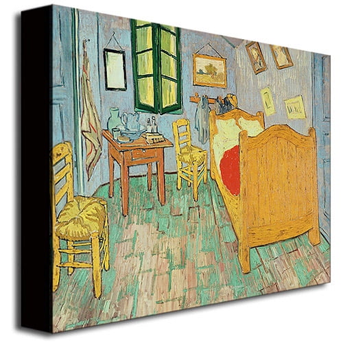 Trademark Fine Art Van Gogh S Bedroom At Arles Canvas Wall Art By Vincent Van Gogh