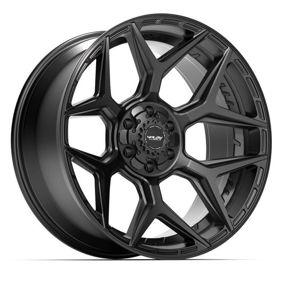 4PLAY Wheels 4P06 22 Inch Rim Fits 6x135 & 6x139.7 22x10 Satin Black (1)