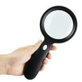thumbnail image 6 of Inerposs Handheld Magnifying Glass with 12 LED Lights – 10x Optical Lens for Seniors, Ideal for Reading, Crafts & Fine Detail Work, 6 of 11
