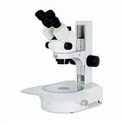 Z4 Zoom Trinoc Reticle 7x-45x on Embryo-GLO LED Stand Microscope with Tilt Mirror, White & Black