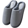 thumbnail image 1 of Slippers For Women & Men Memory Foam Warm Slip On Slippers Comfy Plush Lined House Shoes zhangyuxiang LED, 1 of 2