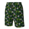 thumbnail image 5 of Naloa Tropical Leaves1 Men's Beach Shorts, Surfing shorts, Swim trunks, Quick Dry Swim Trunks for Surfing Beach Fun - XX-Large, 5 of 9