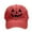 Red, variant on Halloween Pumpkin Face Baseball Caps Unisex Adjustable Embroidery Pumpkin Dad Hat Cotton Cute Trucker Cap
