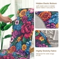 thumbnail image 5 of Yayeee 2 Pack Dining Chair Covers Stretch Parson Chairs Slipcovers Seat Protector, Charming Floral Pattern, 5 of 6