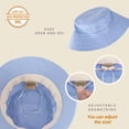 thumbnail image 2 of Sombrero de verano caliente – Sombrero de sol de algodón de moda para playa, golf, pesca – Boonie divertido de vacaciones al aire libre para hombres y mujeres, 2 of 5
