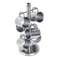 thumbnail image 2 of Juego de 6 Tazas de Acero Inoxidable Y Estante Juego de Tazas de Agua de Taza de Café de Doble Pared con Soporte para Barra de Comedor ANGGREK Otros, 2 of 8