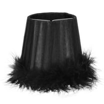 ROSENICE 1Pcs Small Lamp Shades For Nightstand Lampshade With Iron Frame 11.8x4.3x3.1in