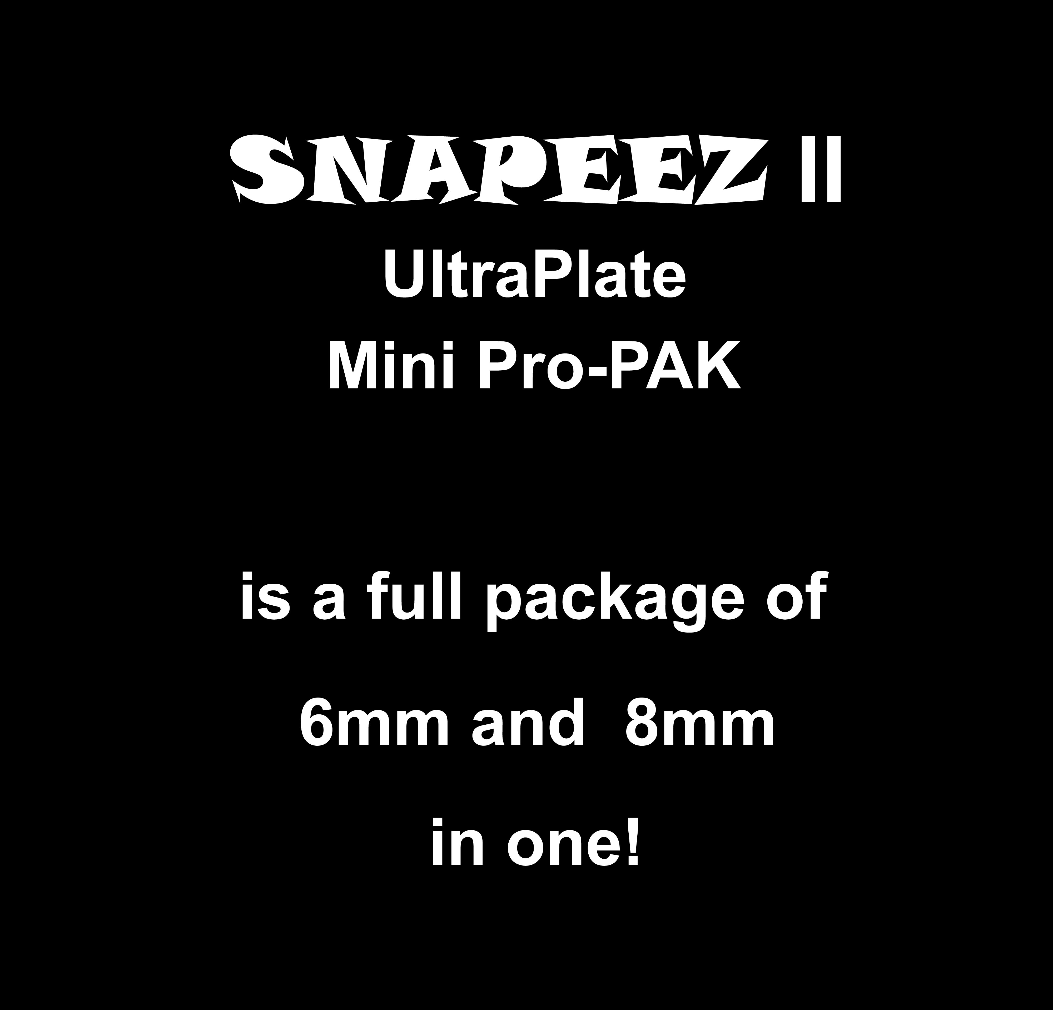 SNAPEEZ II ULTRAPLATE Jump Rings Mini PRO-PAK. 24kt Shiny Gold Plate. See Snapeez color and size chart for finish. Made in USA.