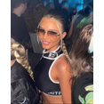 thumbnail image 4 of Gafas de sol Hycredi Rectangle sin montura para hombres/mujeres UV400, 4 of 6