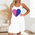thumbnail image 2 of Camisa de Manga Corta Vestido para las Mujeres sin Mangas Estilo de Suspensión, Vestido de Noche Cómodo Suelto, 2 of 6
