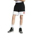 thumbnail image 4 of Air Jordan 4 Legacy Fleece Men's Hybrid Shorts Black-White ci0260-010, 4 of 4