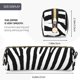 thumbnail image 3 of Balery Zebra Estuche de Lápices de Cuero Impreso, Estuche para Suministros de Arte, Estuche de Lápices con Cremallera, Estuche de Almacenamiento de Papelería, 3 of 7