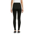 thumbnail image 2 of The Pioneer Woman Faux Suede Leggings, 27” Inseam, Sizes XS-XXL, Women’s, 2 of 5