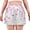 Petals Falling In The Center, variant on Women's Satin Pajamas Boxers Shorts Casual With Pockets Checkered Small Hearts