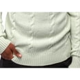 thumbnail image 6 of X RAY JEANS Mens Cable Knit Crewneck Pullover Sweater, Meadow Mist, L, 6 of 6