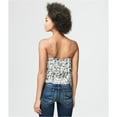 thumbnail image 2 of Aeropostale Womens Cropped Print Cami Tank Top, Grey, Juniors, X-Small, 2 of 2