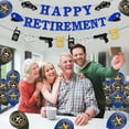 thumbnail image 5 of Police Retirement Party Decorations, Navy Blue Black Police Retirement Party Balloons Decor Happy Retirement Banner Cake Topper Balloons for Officially Retired Police Officer Celebration, 5 of 6