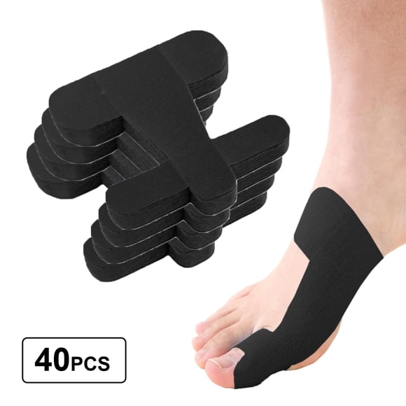 Wrongduck Cinta Precortada para Dedos Del Pie 40 Pzas Cinta Elástica de Kinesiología para Soporte de Dedos Grandes Cinta Atlética Transpirable E Impermeable para Uso Diario y Estabilidad