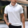 thumbnail image 2 of Men's 14-Color Solid Tipped Polo, 2 of 14