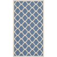 thumbnail image 1 of Safavieh Courtyard Blue Indoor Outdoor Rug - 2'7" x 5', 1 of 1