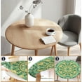 thumbnail image 3 of Nappes Imperméables Nappe Ronde avec Élastique pour Fêtes, Table 54 Pouces-58 Pouces, Couvre-Table 60 Pouces, Boho, 3 of 7
