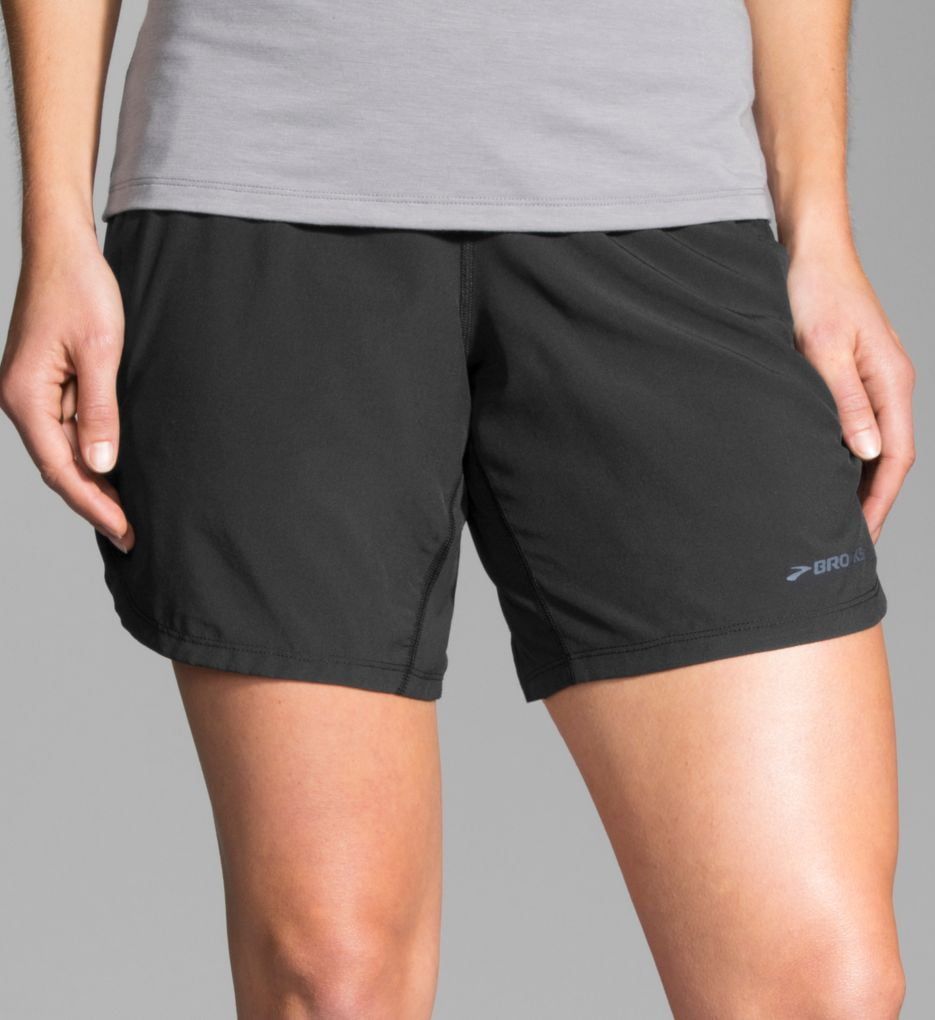 brooks 7 inch running shorts women's