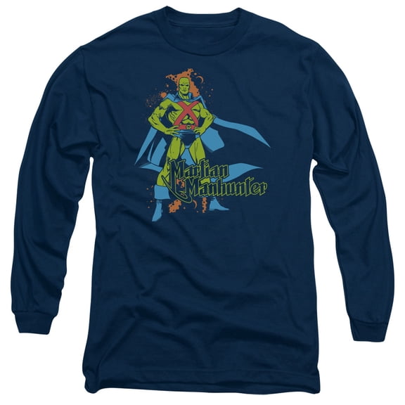 Dc - Martian Manhunter - Long Sleeve Shirt - Small