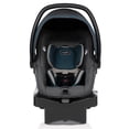 thumbnail image 2 of Evenflo LiteMax DLX Infant Car Seat w/SafeZone Technology, Sawyer Gray, 2 of 12