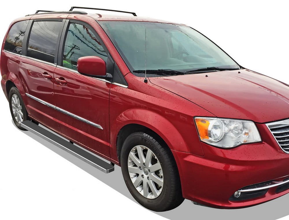APS Running Boards 5 inches Compatible with Dodge Grand Caravan 2011-2020 & Chrysler Town Country 2011-2016 304 Stainless Steel (Nerf Bars Side Steps Side Bars)