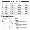 thumbnail image 3 of USSUMA Womens Summer Tops Ruffle Tiered Flowy Swing T-Shirts for Women Trendy Boho Floral Print Womens Blouses and Tops Dressy Sleeveless V Neck Tunic Plus Size Shirts for Women, 3 of 8