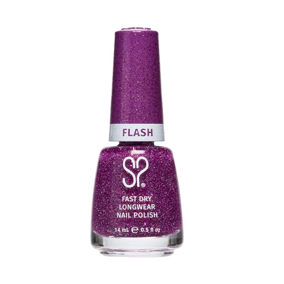 Salon Perfect Flash Nail Polish, 461 Gimme Space, 0.5 fl oz