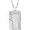 GTX Stainless Steel Cross Dogtag