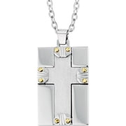 GTX Stainless Steel Cross Dogtag