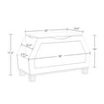 thumbnail image 2 of Kids Catch-All Toy Storage Box - White, 2 of 6