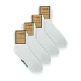 thumbnail image 2 of Mens Bamboo Diabetic Ankle Socks | Dr.Socks | Extra Wide Trainer Socks in Black & White, 2 of 2