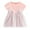 Pink, variant on Gyratedream Baby Girls Short Sleeve Lace Tutu Princess Dress Summer Knit Tops Sun Dress (0-24 Months,Yellow)