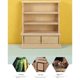 thumbnail image 2 of 1:12 Casa de MuñEcas Miniatura LibreríA Casillero Gabinete de Almacenamiento Estante Estante Muebles Modelo DecoracióN LibreríA Estante de Gabinete de Almacenamiento, 2 of 6