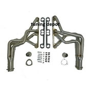 Stainless Long Tube Header Fitment For 71 to 79 AMC 8Cyl. Vehicle 290/304/343/360/390/401 CID Dog Leg Port By MHP