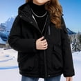thumbnail image 2 of StSilkitty Boys Girls Hooded Jacket Zip up Long Sleeve Puffer Jacket Coat with Pocket Fall Winter Warm Outerwear, 2 of 5