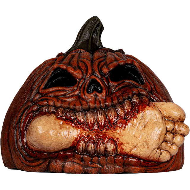 Figura Calabaza Carnívora Horror Decoración Halloween Terror Realista