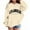 Beige, variant on Los Angeles Hoodies for Boys Girls Kids Long Sleeve Cute Graphic Hooded Sweatshirt with Pockets Pullover Tops